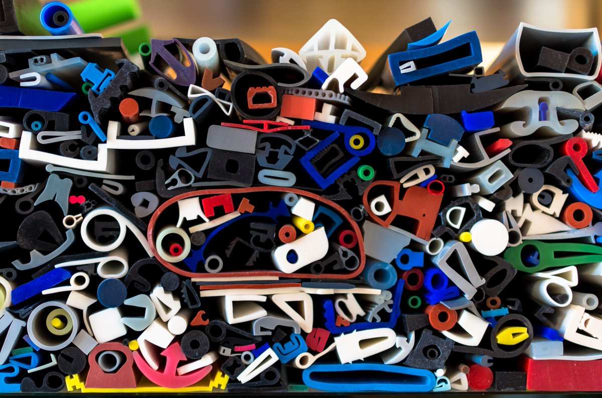 SILICONE RUBBER DOOR GASKET PROFILE